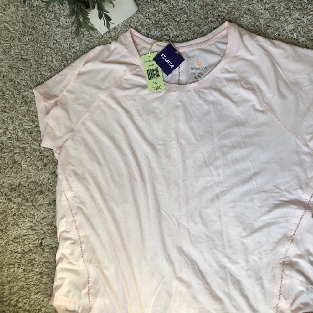 TANGERINE Blush Workout Fashion Too. Size XXL